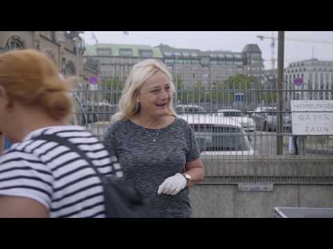 Der Hamburger Gabenzaun e.V. am Hauptbahnhof - ein wichtiger Bestandteil im Hamburger Hilfesystem