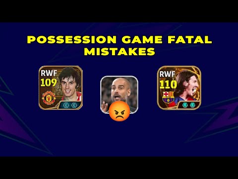 STOP Using These Playstyles! They're DESTROYING Your eFootball Possession Game