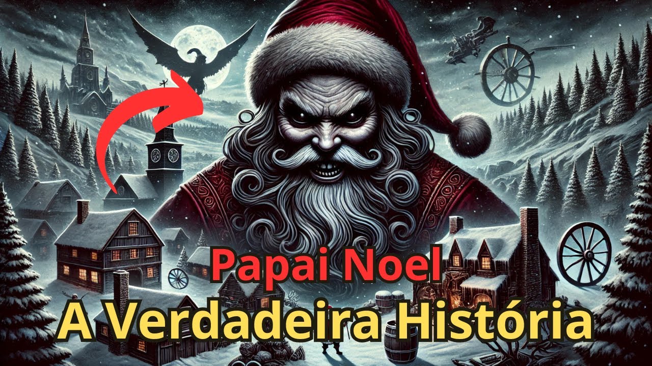 "A VERDADEIRA ORIGEM DO PAPAI NOEL: O QUE NINGUÉM TE CONTOU!"
