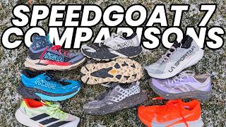 Hoka Speedgoat 7 Comparisons // Hoka Lineup, Nike, Adidas, La Sportiva