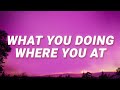 Bruno Mars What You Doing Where You At Leave The Door Open Lyrics