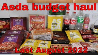On budget Asda mindless grocery haul