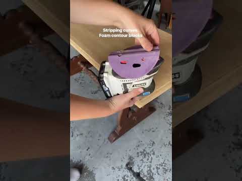 How to sand furniture efficiently