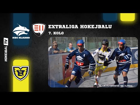 Highlights 7. kola Extraligy hokejbalu | HBC Kladno vs. HBC Hostivař