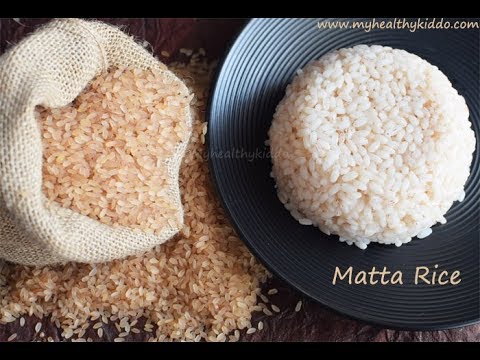 How to cook matta rice in pressure cooker