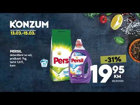 Konzum BIH vikend akcija od 13.-15.03.2020.