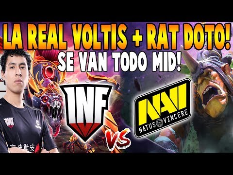 INFAMOUS vs NAVI [Game 2] BO2 - La Real Voltis + Rat Doto - TI9 THE INTERNATIONAL 2019 DOTA 2
