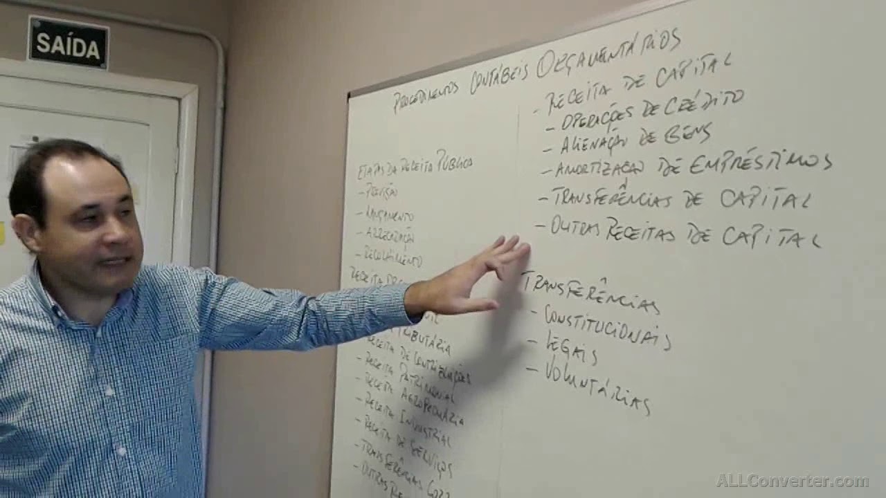 Aula 1 - Procedimentos Contábeis Orçamentários