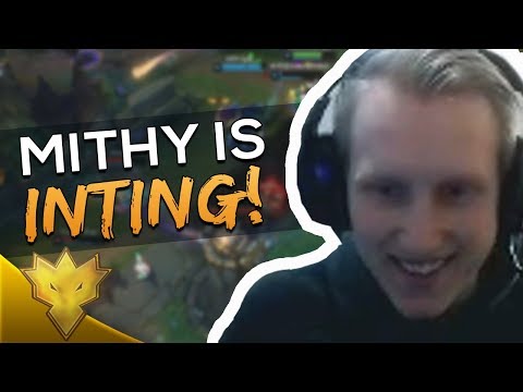 TSM Zven & Mithy - "MITHY, YOU'RE INTING!" - League of Legends Funny Stream Moments