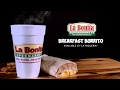 World Famous La Bonita Breakfast Burrito
