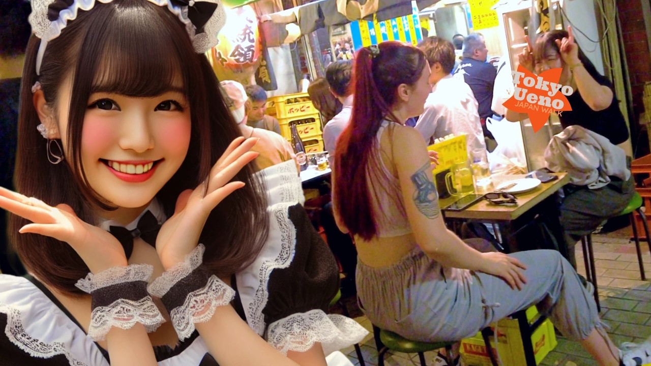 Tokyo Ueno 🐶 Izakaya 💖 4K Nonstop 1 Hour