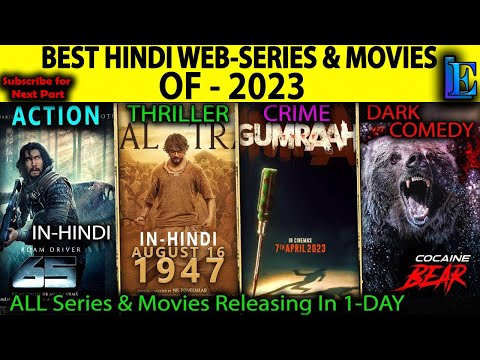 Top-24 Surprise 7-Apr-2023 Pt.2 Hindi Web-Series Movies OTT #Netflix#Amazon#SonyLiv#Disney+ #zee5