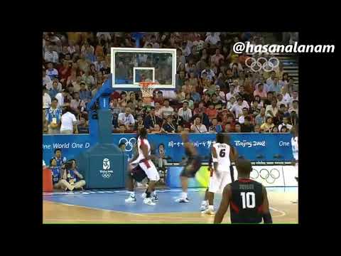 Carlos Morais Angola vs USA at 2008 Olympics 1