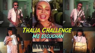 🎵Thalia Challenge-  Me Escuchan (Merengue)🎸remix