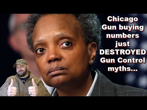 New Chicago Gun buying data DESTROYS Gun Controller myths... Dem cities are driving the gun boom! Thumbnail