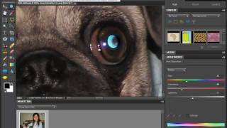 How To Remove Red Eye and Blue Eye in Photoshop Elements 9