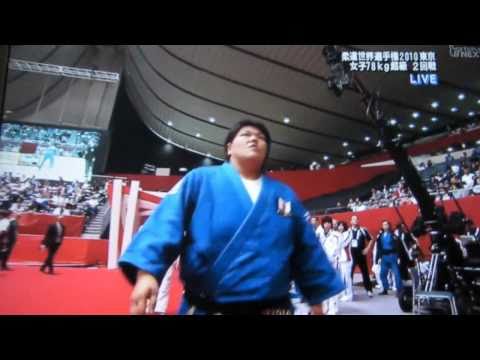 2010年柔道世界選手権女子78㎏超級杉本美香2回戦
