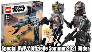Ich hab mich geirrt: LEGO Star Wars 'Bad Batch Shuttle' Bilder + Figur als GWP! | Set 75314