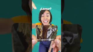 Jugando con la letra L y los animales 🦁 #123andres #musicainfantil #shortvideo #shorts #tarjetas