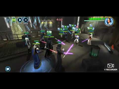 Swgoh vader vs rey no wat