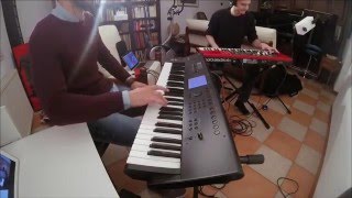Flight (Keyboard solos) - Denis Ronchese w/ Francesco Carlon | Snarky Puppy cover