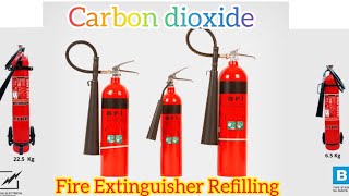 Carbon dioxide Fire Extinguisher Refilling & Valve Changing Processes/Fire Extinguisher/ Amol Bahir