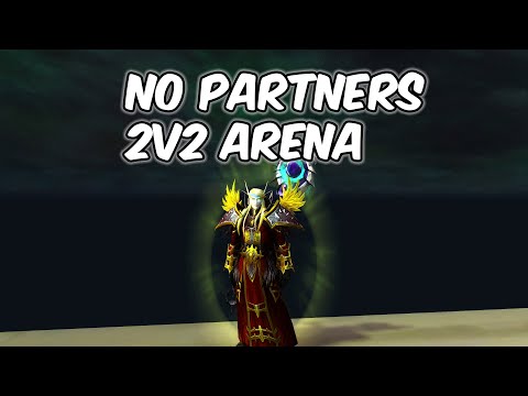 No Partners - Discipline Priest 2v2 Arena - WoW BFA 8.3