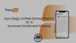 San Diego Online Registration Training Video Summer 2026