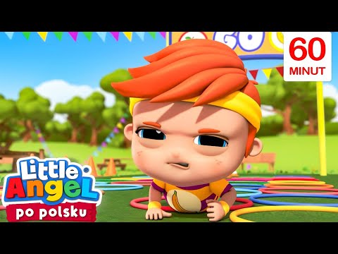 Zawody w Parku | Little Angel 👼🏻 Bajki i piosenki dla dzieci po polsku
