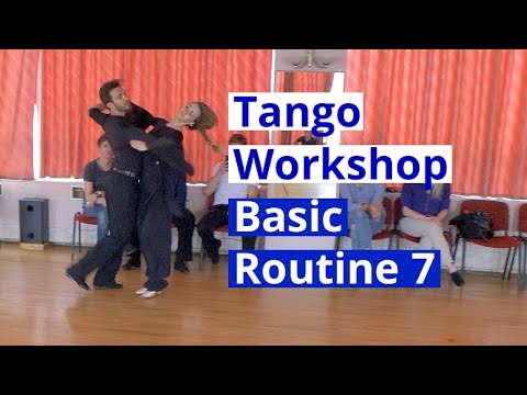 Tango Basic Routines Workshop 7 | demo by Edgars Linis - Eliza Ancane