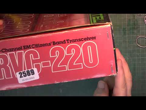 Rotel RVC220 CB27/81 UK FM CB radio -  service alignment