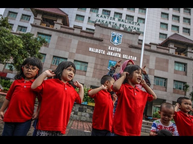 Senangnya Para Siswa dan Siswi TPA Negeri Bale Belajar Serasi