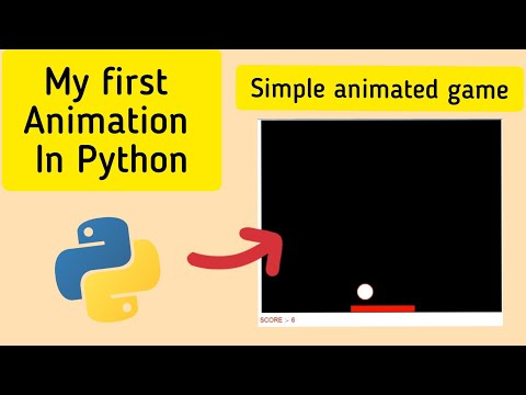 My First Animation In Python Animation In Python Using Tkinter Module