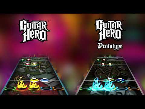 Guitar Hero 1 Prototype - "Sail Your Ship By" Chart Comparison