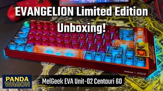 MelGeek Evangelion EVA Unit-02 Asuka Keyboard Unboxing - My NERV HQ Just Leveled Up!