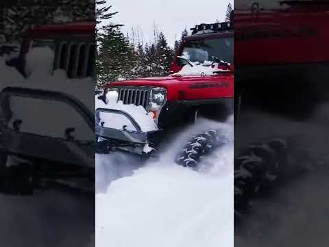 Intercore Iroks vs Gladiator tires in the snow.