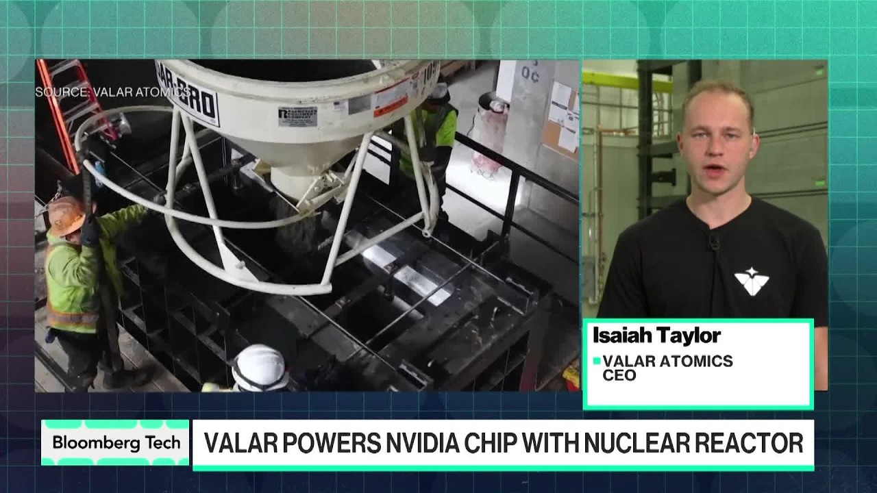 Nuclear Reactor Powers Nvidia AI Chip in US First - Bloomberg Technology