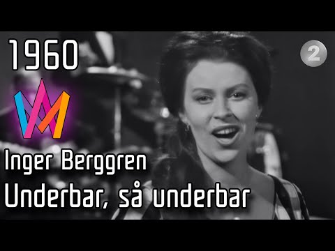 Melodifestivalen 1960 – 1a. Underbar, så underbar – Inger Berggren