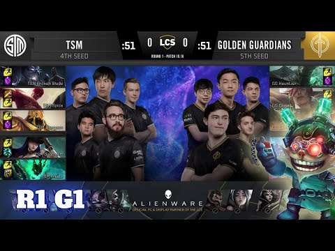 TSM vs Golden Guardians - Game 1 | Round 1 Playoffs S10 LCS Summer 2020 | TSM vs GG G1