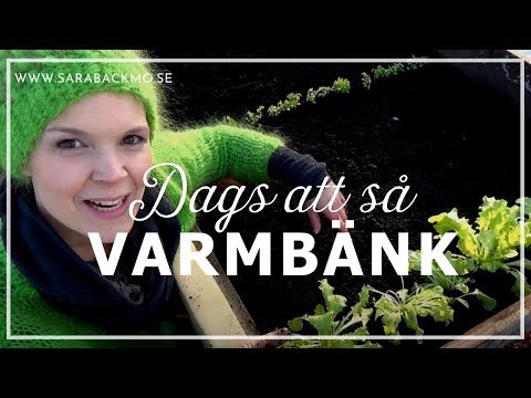 Dags att så min varmbänk