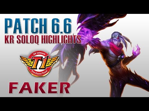 SKT T1 Faker - Varus Mid Lane - KR SoloQ Highlights