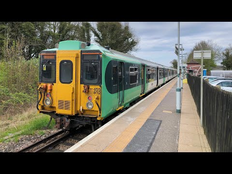 Southern Class 455 ride - Epsom Downs to Sutton