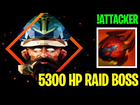 5300 HP RAID BOSS!! - !Attacker Kunkka - Dota 2