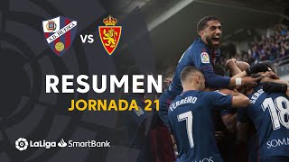 Resumen de SD Huesca vs Real Zaragoza (2-1)