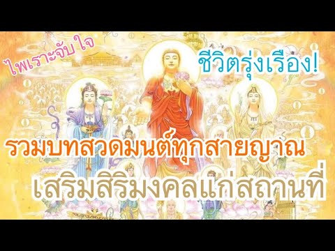 รวมบทสวดมนต์ไพเราะ เปิดในศาลเจ้าโรงเจ เสริมพลังไอธาตุธรรม เสริมมงคล นะเมตตา ธุรกิจการค้า Best Mantra