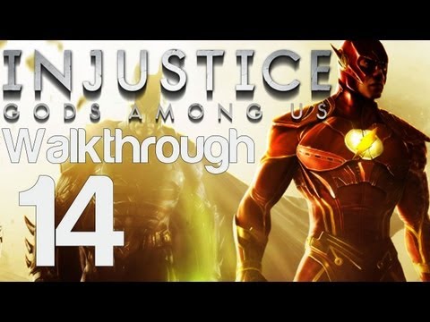 Injustice Gods Among Us Gameplay Walkthrough Part 14 - Green Lantern vs Sinestro [Chapter 2]