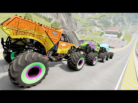 Epic High Speed Jumps LIVE  #6 | BeamNG Drive - Griff's Garage