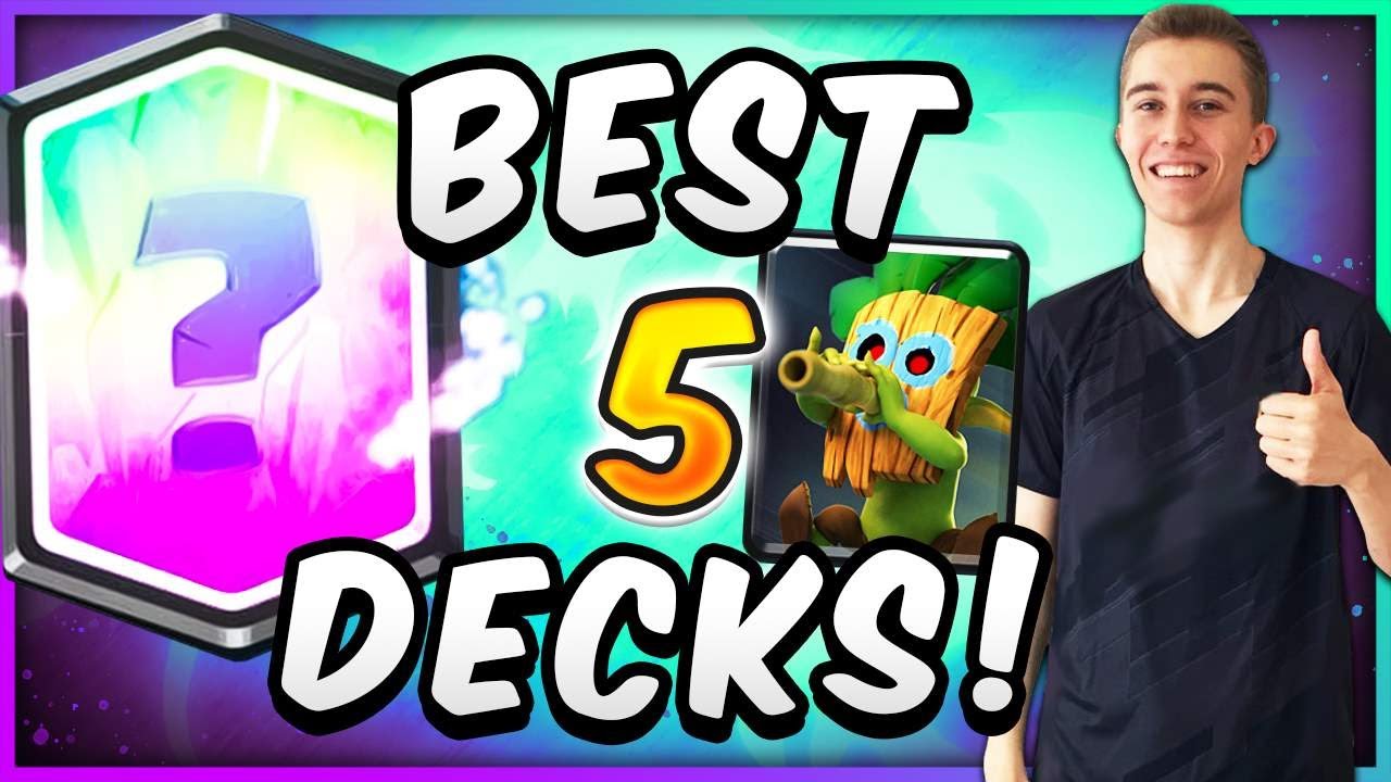 SirTagCR: TOP 2 EASIEST DECKS in CLASH ROYALE! (SEPTEMBER 2021) - RoyaleAPI