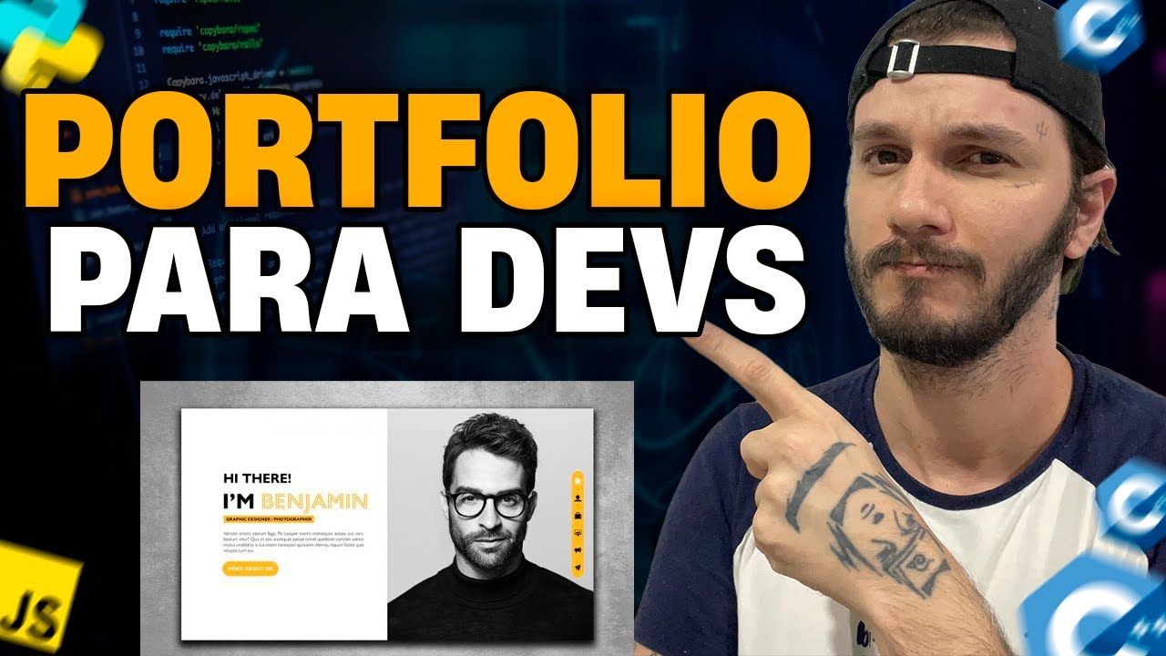 COMO FAZER UM PORTFOLIO DE PROGRAMADOR / DEV