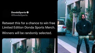 DondaSports official Twitter + giveaway | Kanye